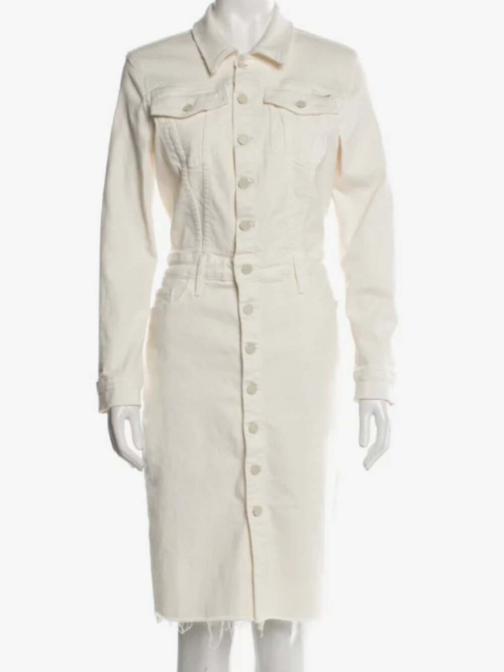 Mother  Midi Length Dress  Neutrals | Size: L